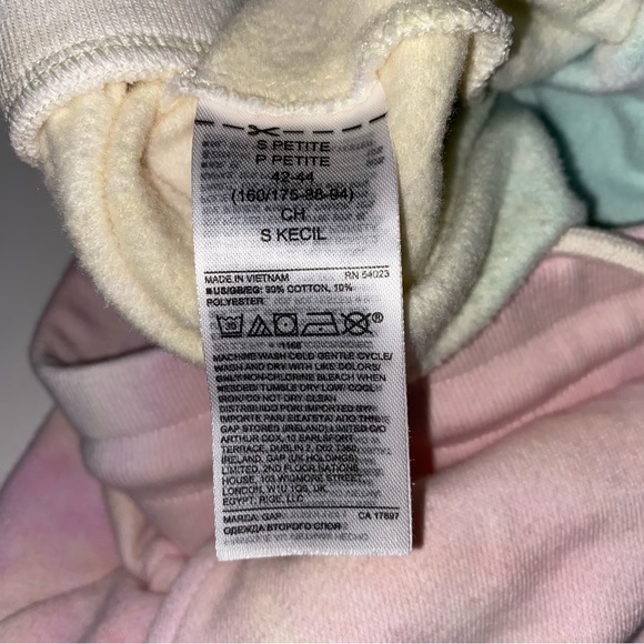 Gap Unicorn/Rainbow Tie Dye Sweatsuit + Tee SET - Picture 5 of 7